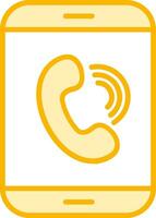 Phone Call Vector Icon