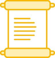 Parchment Vector Icon