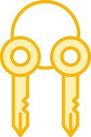 Surrogate Key Vector Icon