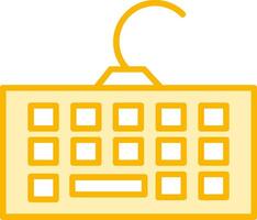Computer Keyboard Vector Icon
