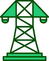 icono de vector de torre