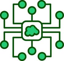 Artificial Intelligence Vector Icon