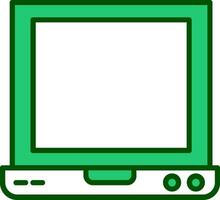 icono de vector de laptop