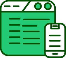Responsive Vector Icon