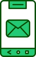 icono de vector de correo