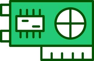 Graphics Card Vector Icon