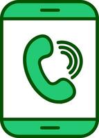 Phone Call Vector Icon