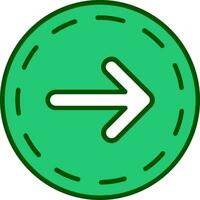 Right Arrow Vector Icon