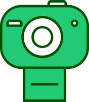 icono de vector de cámara de fotos