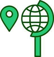 Geographical Vector Icon