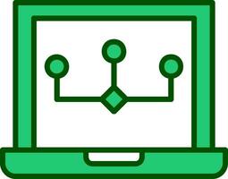 Data Modeling Vector Icon