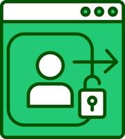 Log In Vector Icon