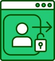 Log In Vector Icon