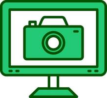 icono de vector de camara