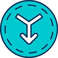 Merge Vector Icon