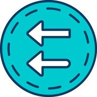 Fast Backward Vector Icon