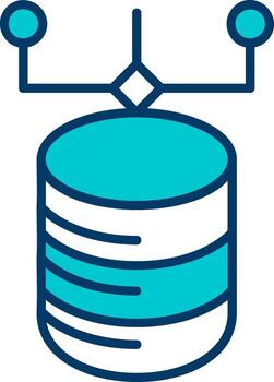 icono de vector de base de datos