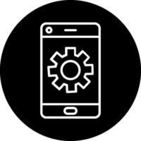 Phone Settings Vector Icon