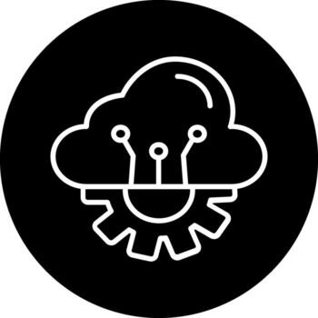 Cloud Computing Vector Icon