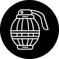 Hand Grenade Vector Icon