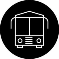 icono de vector de bus