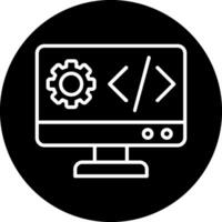 icono de vector de api