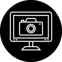 icono de vector de camara