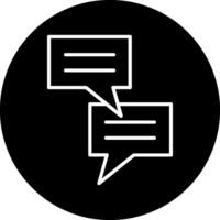 Conversation Vector Icon