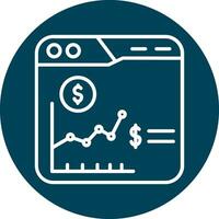 Stock Market Vector Icon