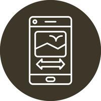 Profile Swipe Vector Icon