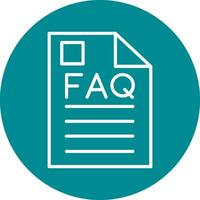 Faq Vector Icon