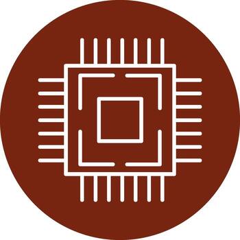 Processor Vector Icon