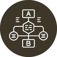 Flowchart Vector Icon