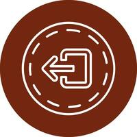 Logout Vector Icon