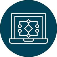 Data Model Vector Icon