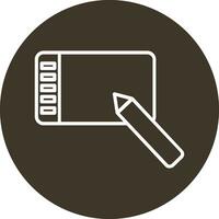 Graphic Tablet Vector Icon