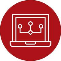 Data Modeling Vector Icon