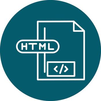 Html File Vector Icon
