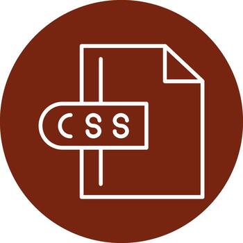 Css File Vector Icon