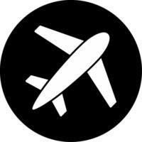 icono de vector de avión