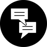 Conversation Vector Icon