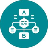 Flowchart Vector Icon