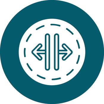 anchura vector icono