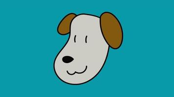 2d animated dog video