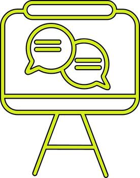Presentation Vector Icon