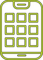 Dial Pad Vector Icon
