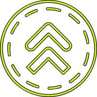 Up Arrows Vector Icon