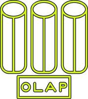 olap vector icono