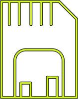 Memory card Vector Icon