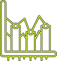 Bar chart Vector Icon